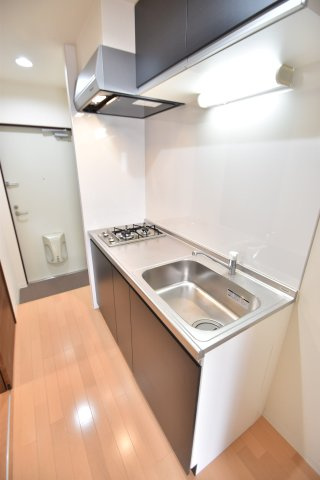 大阪市城東区関目５丁目の賃貸マンションのキッチン