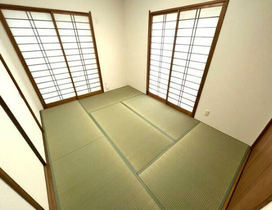 【中古】坂戸市島田リフォーム中古住宅の和室|リビング隣6帖和室です！客間としても使えて便利！