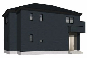 【仲介手数料無料】入間市高倉９期１号棟　入間市の新築住宅なら西武ハウジングの外観パース