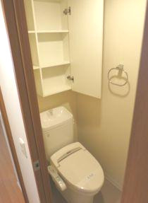 江東区豊洲３丁目の賃貸マンションのトイレ