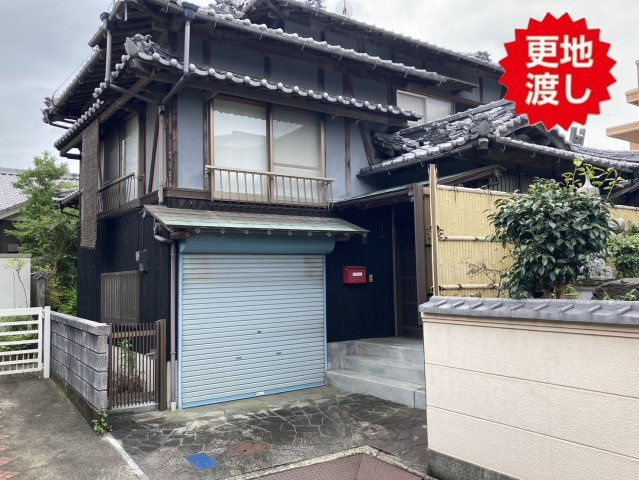 溝辺町　古家付き土地の外観