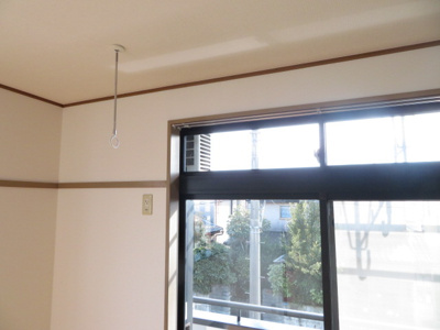 【設備】 | スターコーポ | 室内物干し