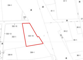 【土地図】 | 足柄上郡大井町金子　売地　テナント用地