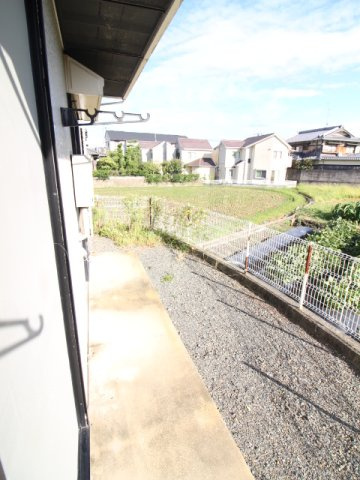 WIN68のバルコニー