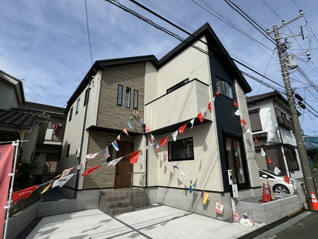 鎌ケ谷市東鎌ケ谷２丁目新築戸建（東鎌ケ谷８期）の外観|完成済み内覧可能です！