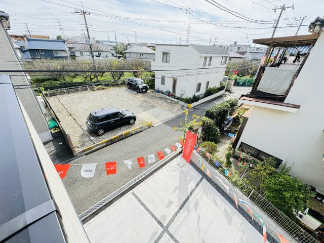 鎌ケ谷市東鎌ケ谷２丁目新築戸建（東鎌ケ谷８期）の展望|バルコニーより道路側眺望