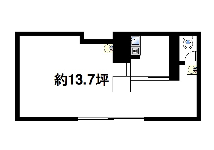クレセール杉ヶ町の間取り