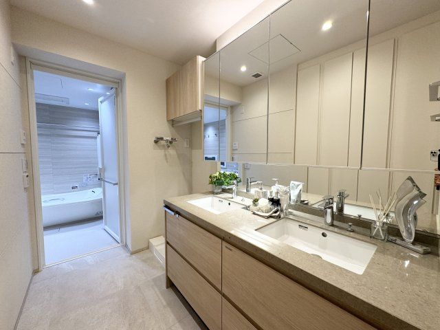 赤坂タワーレジデンス トップオブザヒルの脱衣所