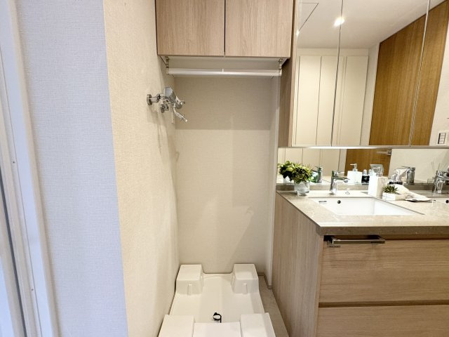 赤坂タワーレジデンス トップオブザヒルのランドリースペース