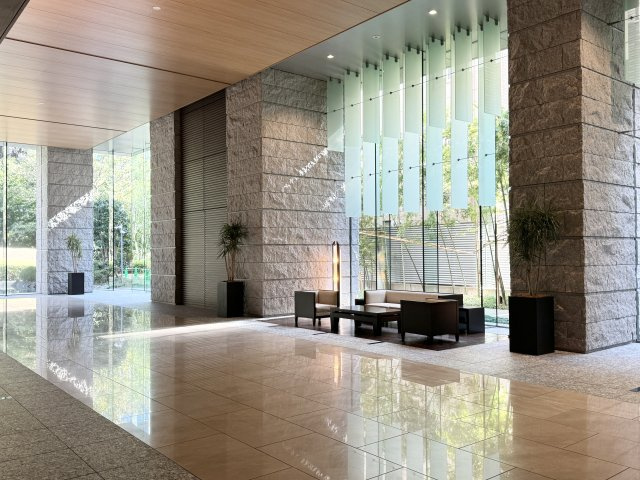 赤坂タワーレジデンス トップオブザヒルのロビー