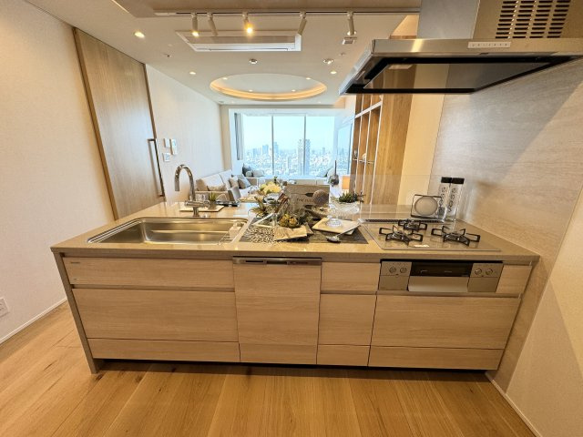 赤坂タワーレジデンス トップオブザヒルのキッチン