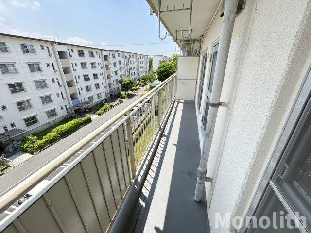 泉北桃山台１丁24号棟のバルコニー