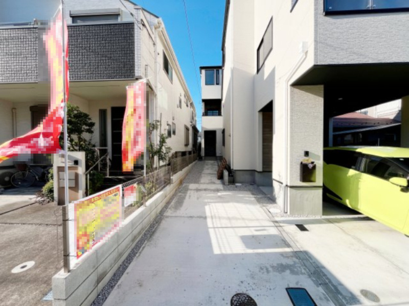 祝：成約済み　八王子市　散田町　新築戸建て　４期の外観|～仲介手数料無料☆八王子ひなた不動産～八王子市散田町　新築戸建て
