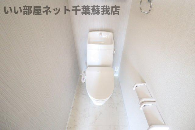 （仮称）千葉市中央区大森町新築アパートのトイレ|トイレもきれいです