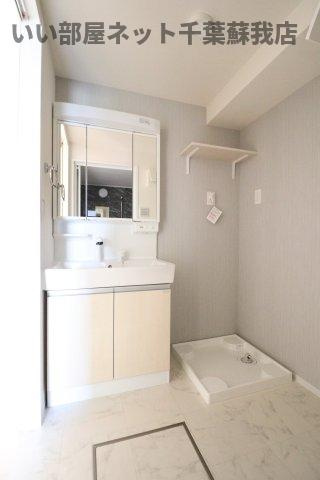 （仮称）千葉市中央区大森町新築アパートの洗面所|洗面所です