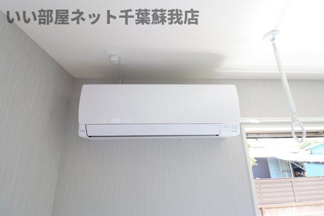 （仮称）千葉市中央区大森町新築アパートの設備|エアコン