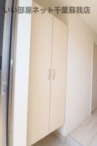 （仮称）千葉市中央区大森町新築アパートの収納|シューズボックス