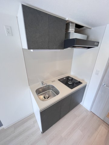 大阪市都島区中野町４丁目の賃貸マンションのキッチン