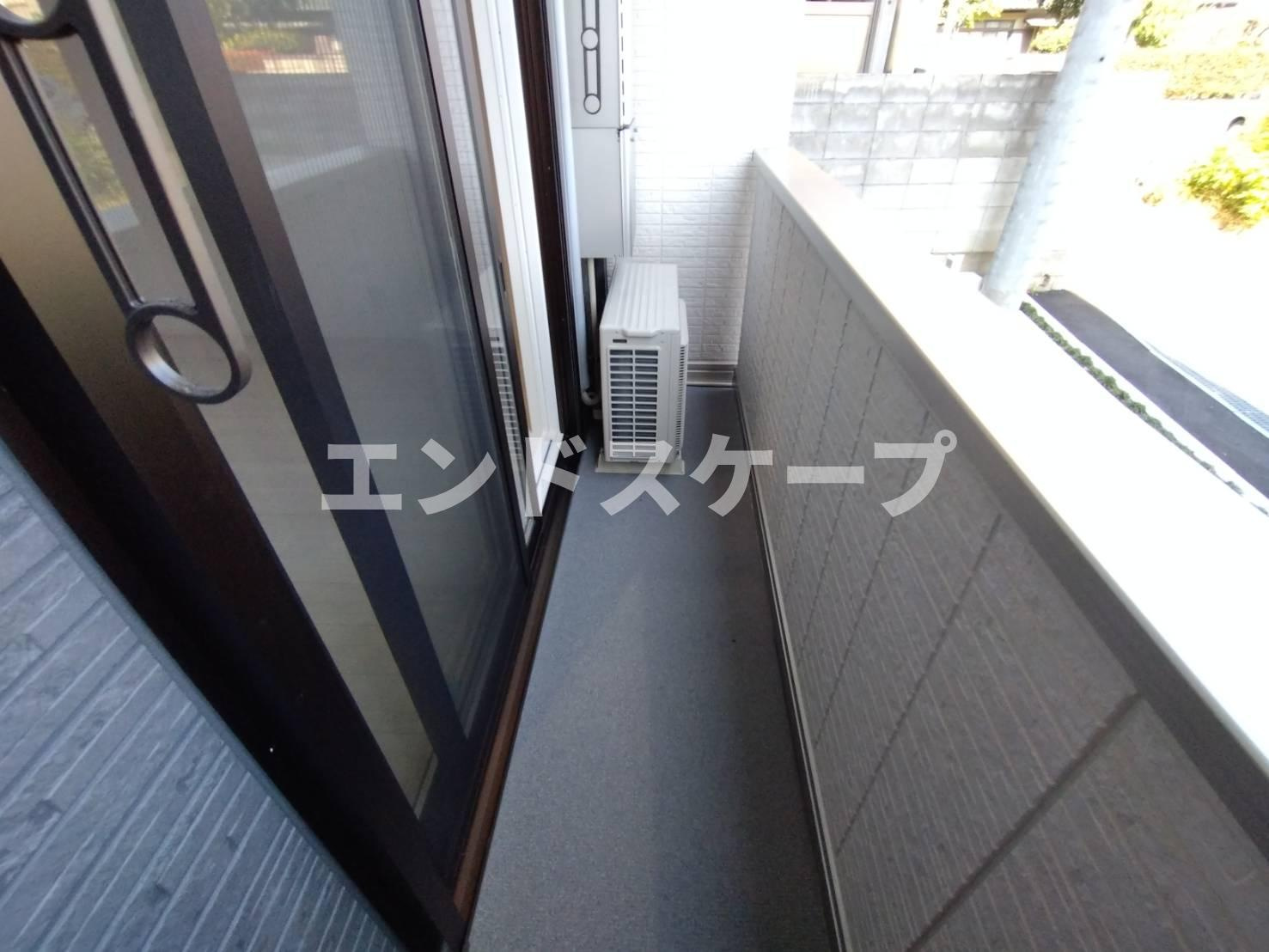 D-ROOM岩押町のバルコニー|高崎、前橋エリアのお部屋探しはエンドスケープまで！お客様の理想お聞かせ下さい♪