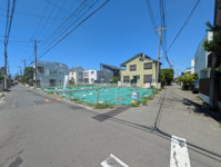 整形地４１坪！角地区画♪～鵠沼松が岡２丁目建築条件付き土地の画像