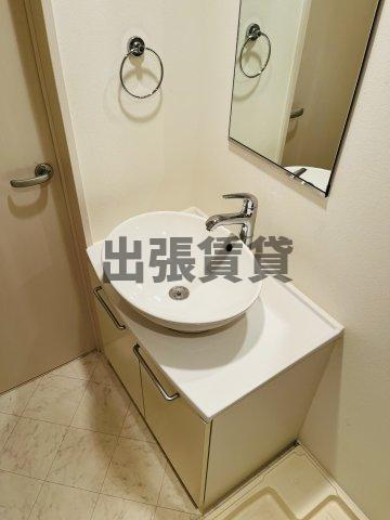 仲介手数料０円！！ビルーチェ並木Bの洗面所