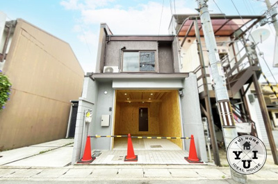 【外観】 | 京都市山科区西野大鳥井町　中古テラス | 地下鉄東西線『東野駅』徒歩14分。京阪バス『おちり池停』徒歩2分。