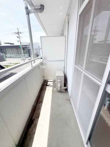 サンシャインタカラ3号棟のバルコニー