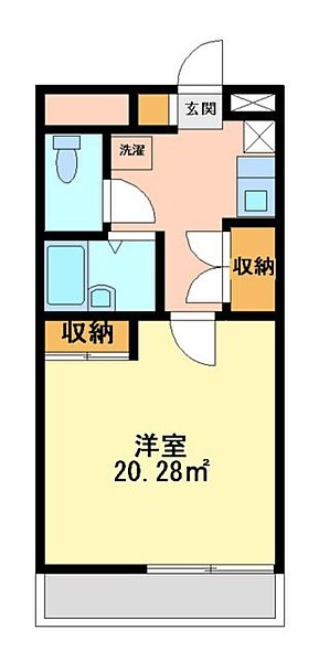 カルム北条の間取り