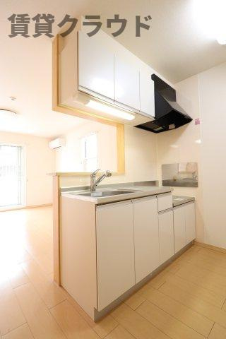 ポチハウスのキッチン|人気のカウンターキッチンです♪