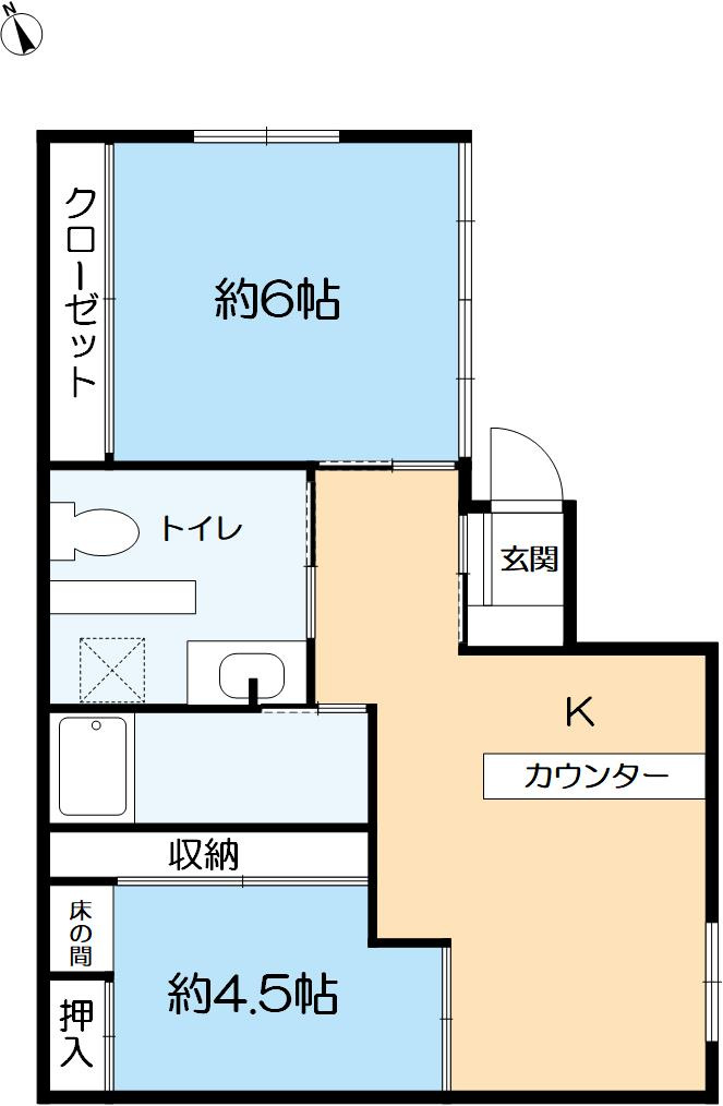 田中町1丁目の間取り