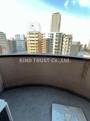 ジョリーフローラのバルコニー|陽当たり良好なバルコニーです