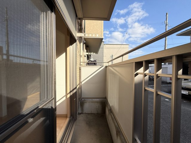シャーメゾン・クレール B棟のバルコニー