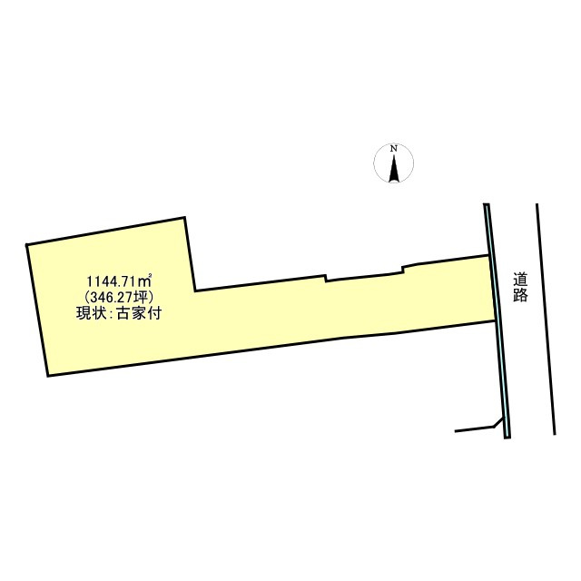 西条市明屋敷223-6,224-3,227-1,229-1の土地図