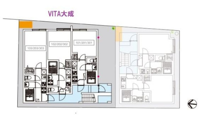 【区画図】 | VITA大成