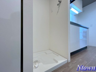 【設備】 | RESIDENCE RAMIA | 洗濯機置き場です。