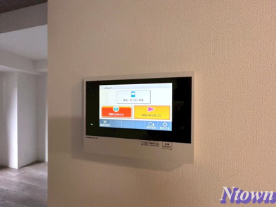 【セキュリティ】 | RESIDENCE RAMIA | モニター付きです。