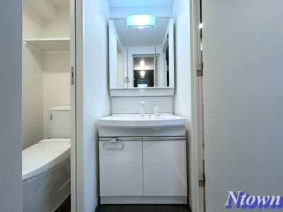 【独立洗面台】 | RESIDENCE RAMIA | 朝の身支度には欠かせない独立洗面化粧台