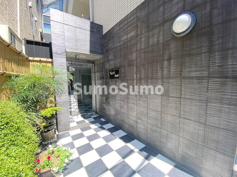 世田谷区太子堂４丁目の賃貸マンションのエントランス|落ち着いたエントランスです