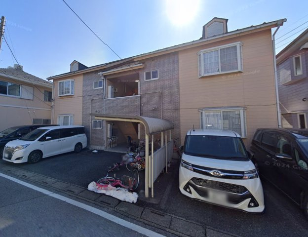 メゾン桂の外観|★角部屋★TVインターホン★駐車場１台契約必須★CATV★