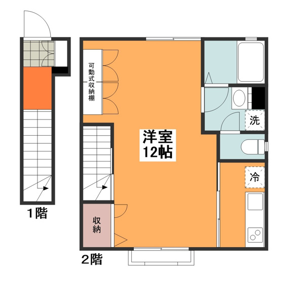 【間取り】 | リヒトハウスM2