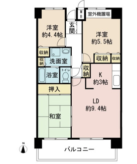 【間取り】 | マルシェ伊丹
