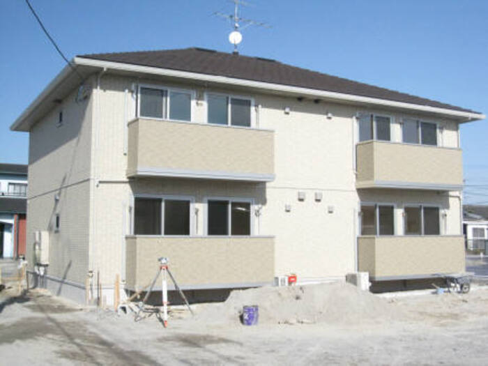 ボヌール A棟の外観