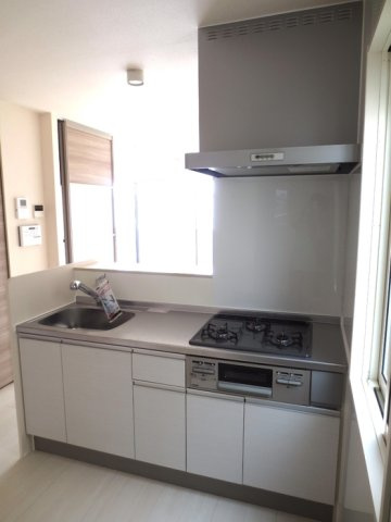 アールエム都北のキッチン|206 対面キッチン