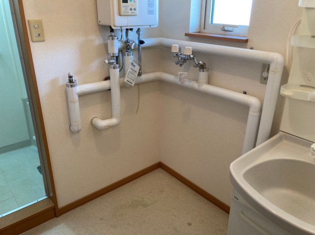 エコーハイツの洗面所