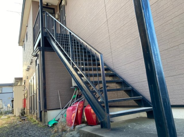 エコーハイツのエントランス