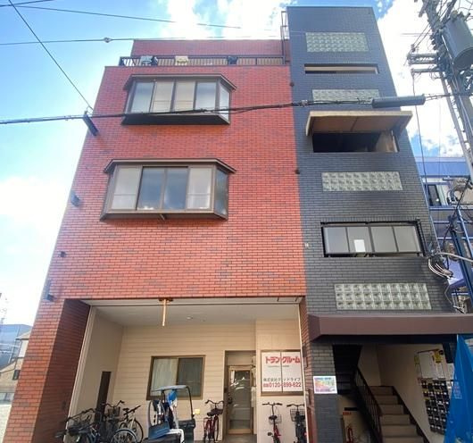 京都市下京区西七条東御前田町の一棟アパートの外観