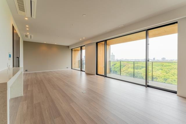 渋谷区神宮前１丁目の賃貸マンションの居間・リビング