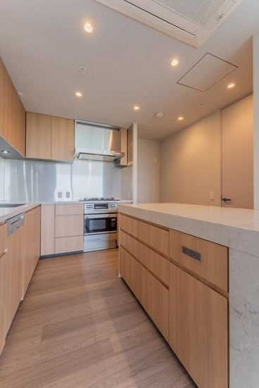 渋谷区神宮前１丁目の賃貸マンションのキッチン