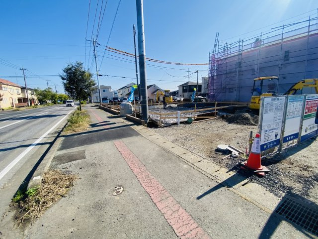 新築　太田市岩瀬川町第8　Livele Garden.S  1号棟の外観|　2024年12月完成予定！類似物件のご内覧等、お気軽にお問合せください♪　							

