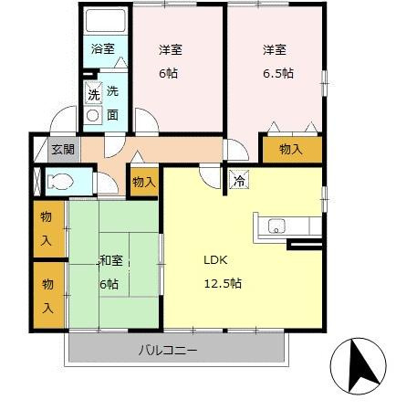 フォレスト21の間取り